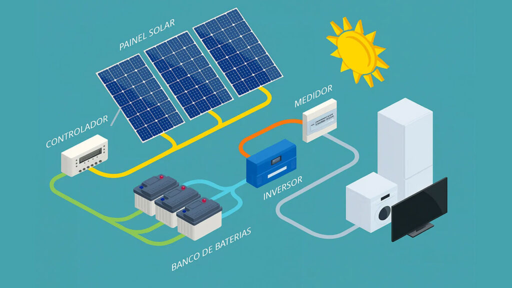 Inversor Híbrido: Economize Energia e Ganhe Autonomia