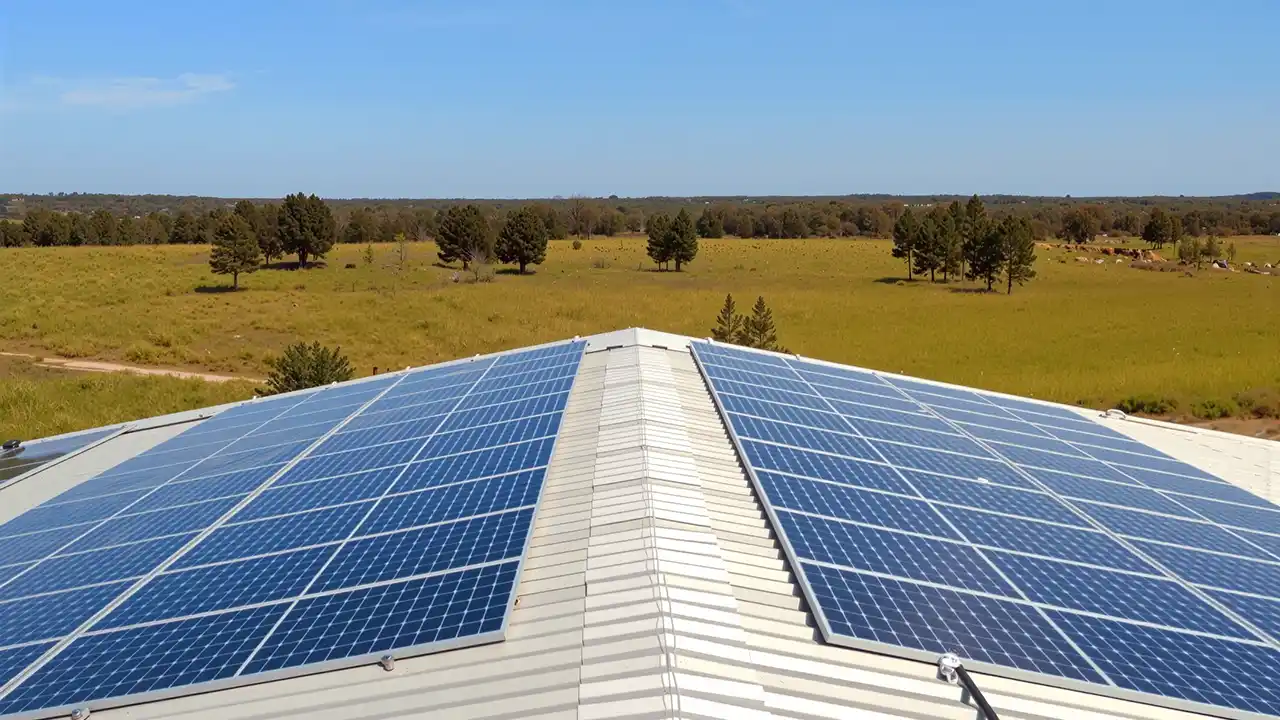 Energia Solar em Lajes e Solos com Orientação Leste Oeste
