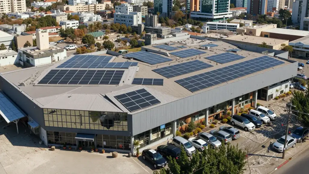 Energia solar em supermercado de Belo Horizonte - MG
